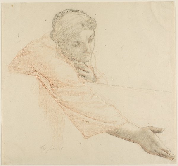 Woman Reaching Over a Wall, study for The Life of Saint Louis, King of France.jpeg