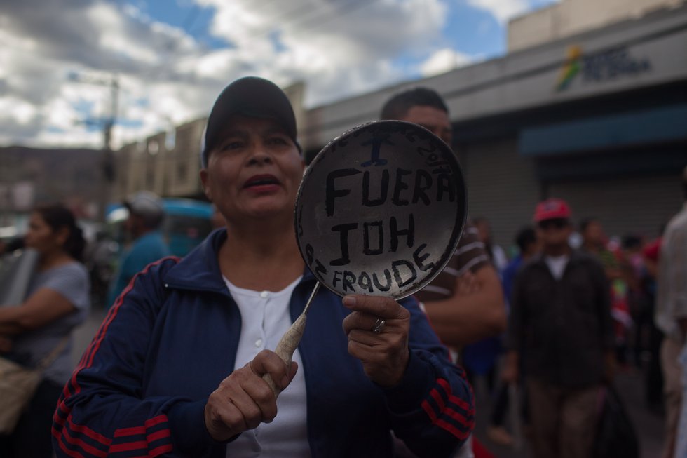 Honduras protest
