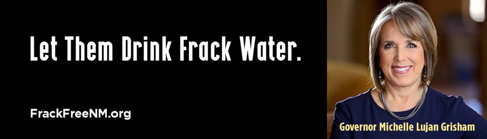 Madeson New Mexico no fracking billboard 2