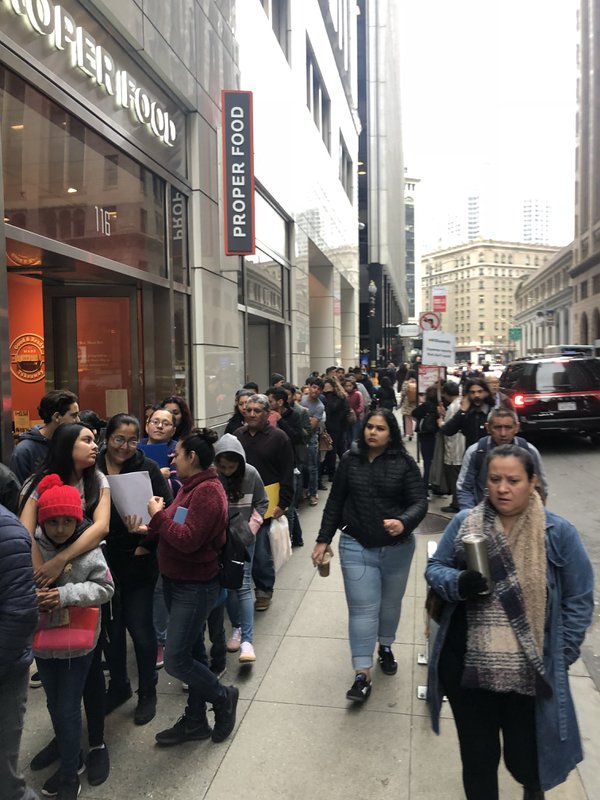 Long lines outside San Francisco Immigration Court on January 31, 2019 after immigrants were sent fake court dates, photo by Christina Reggio. 3.jpg