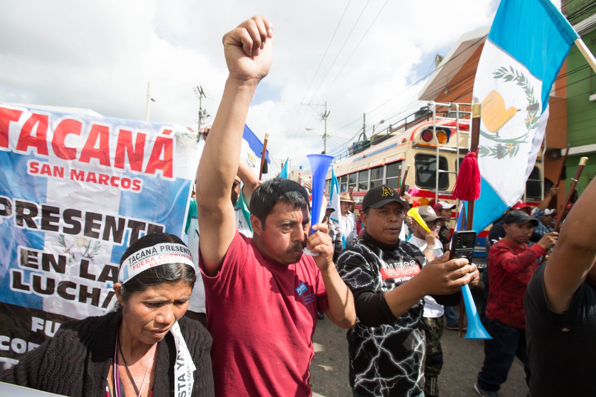 Protests in Guatemala Shut Down the Country for More Than a Week