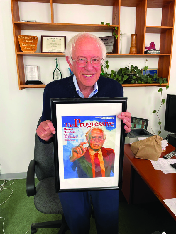 Bernie Sanders with magazine.jpg