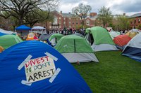 2024 Gaza Solidarity Encampment at Brown University - Divest, do