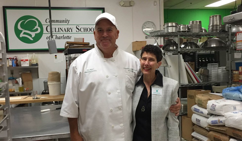 Chef Ron Ahlert and Karen Heroy photo by Allison Futterman.JPG.jpe